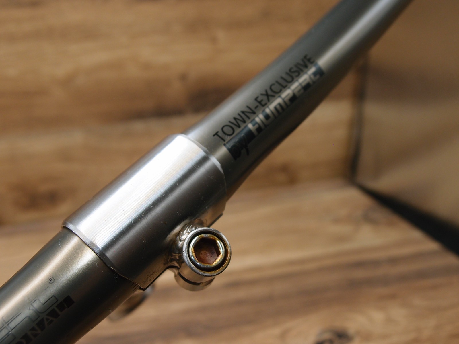 flat handlebar Humpert professional town exclusive + stem ahead steel 1 1/8 in