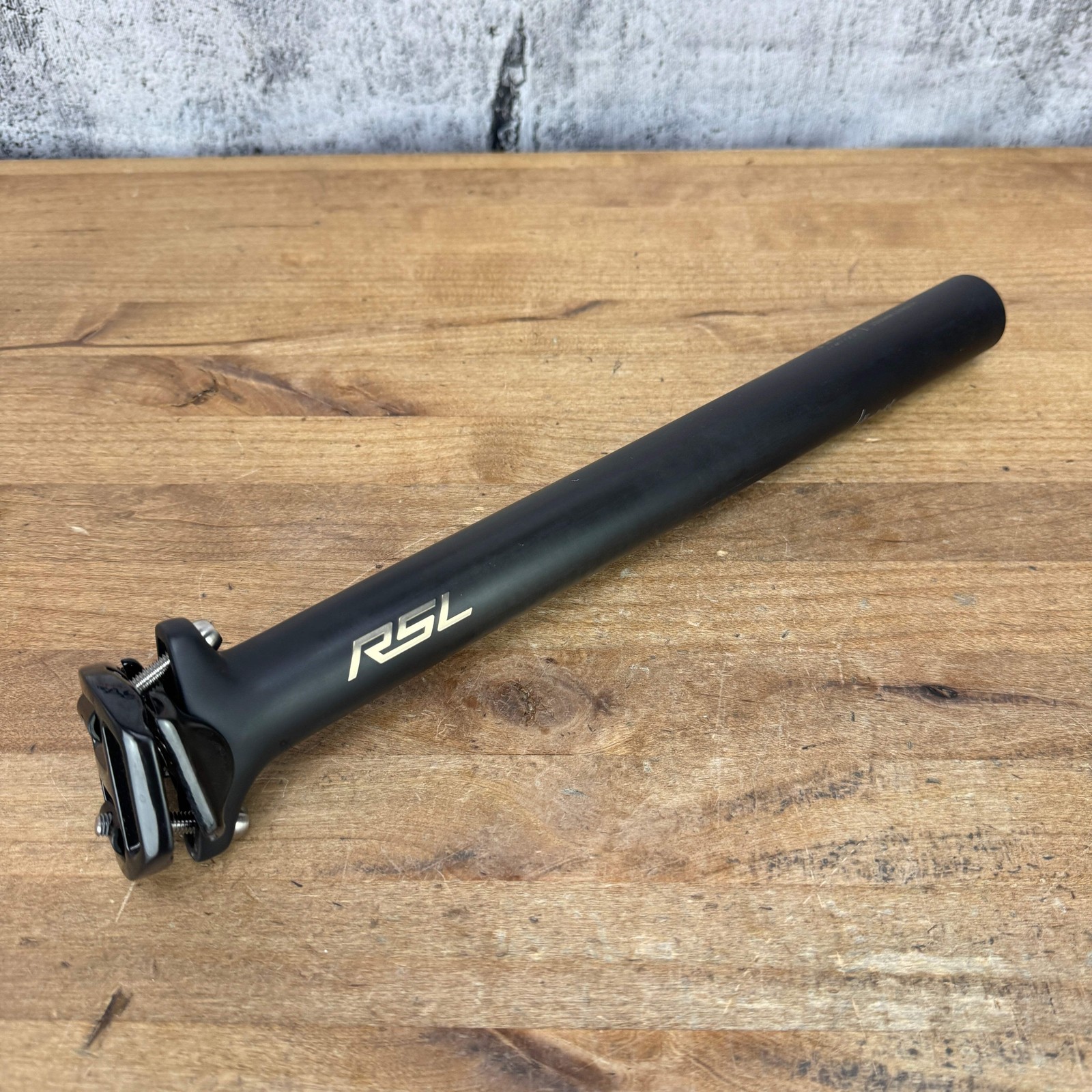 Low Mile! Bontrager RSL Carbon 320mm 31.6mm 0mm Setback Seatpost 154g