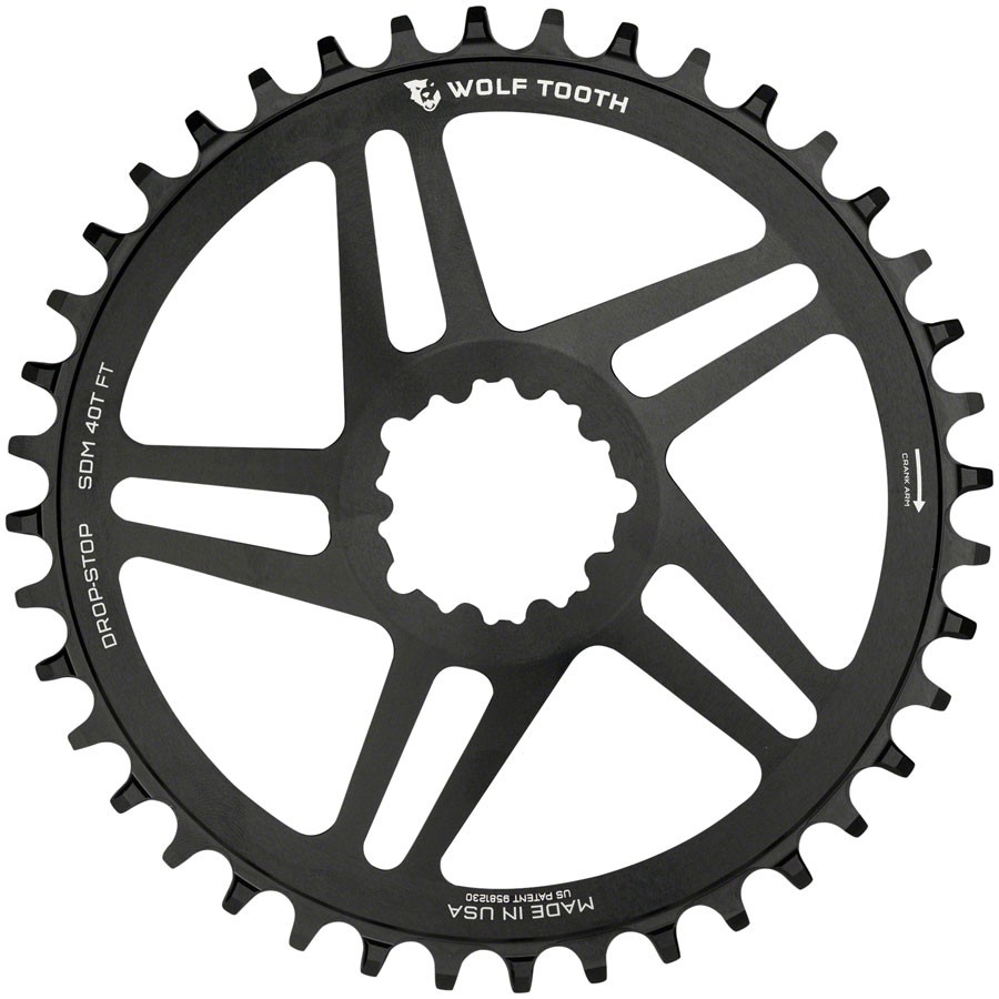 SRAM 3-Bolt Direct Mount Chainrings – Wolf Tooth Direct Mount Chainring – 42t,
