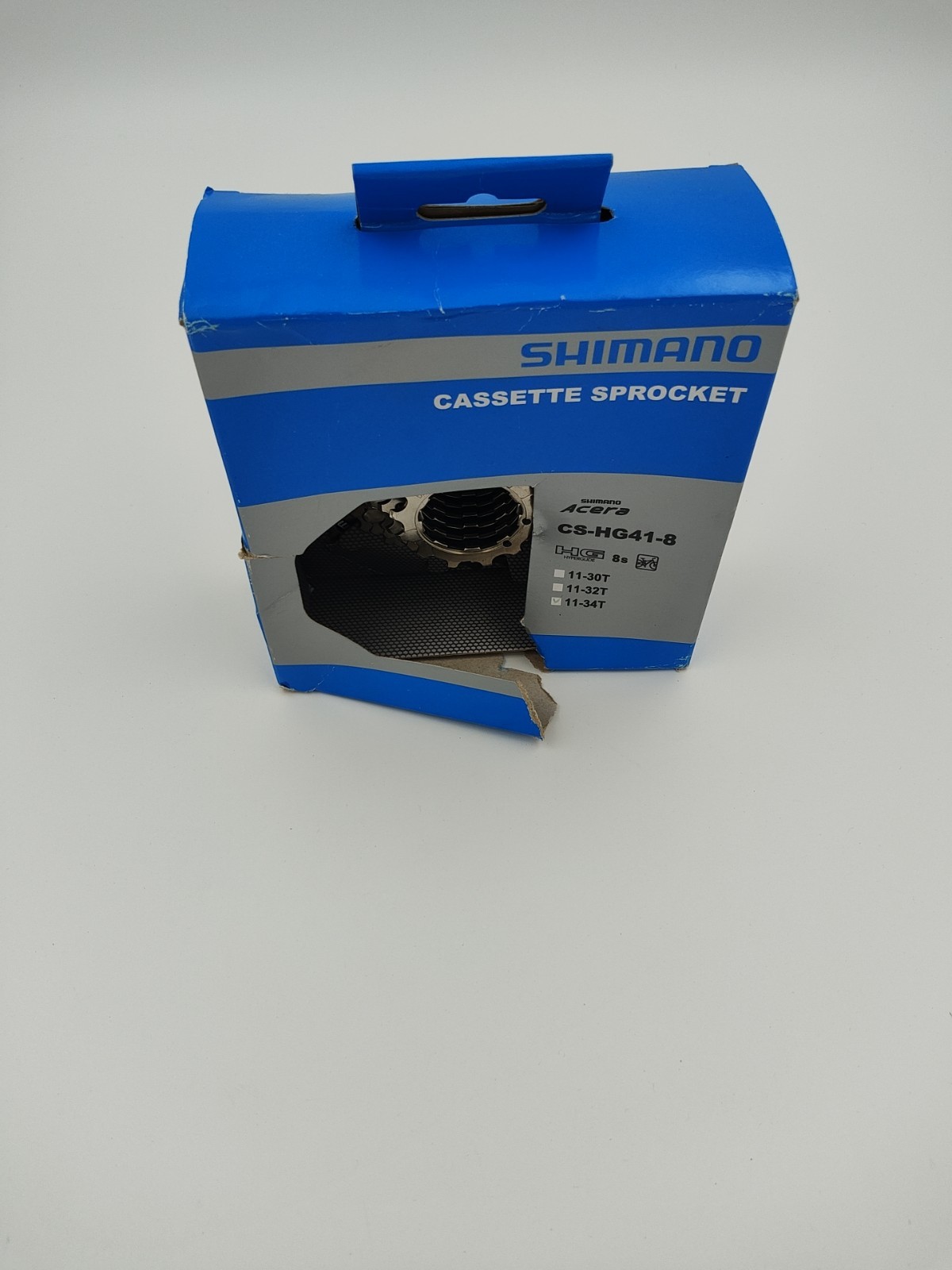Shimano Acera CS-HG41-8 HYPERGLIDE Cassette 8 Speed 11-34T, New In Box Road Bike
