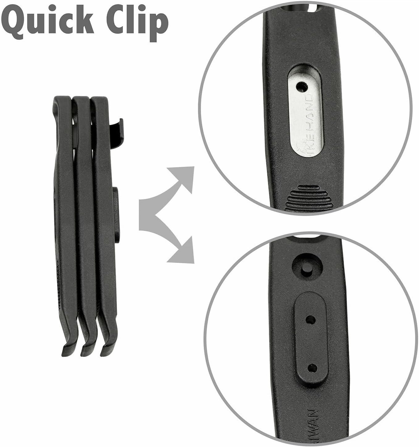 BIKEHAND Bike Bicycle Plastic/Metal Boosted/Steel Boosted Tool Tire Levers – …