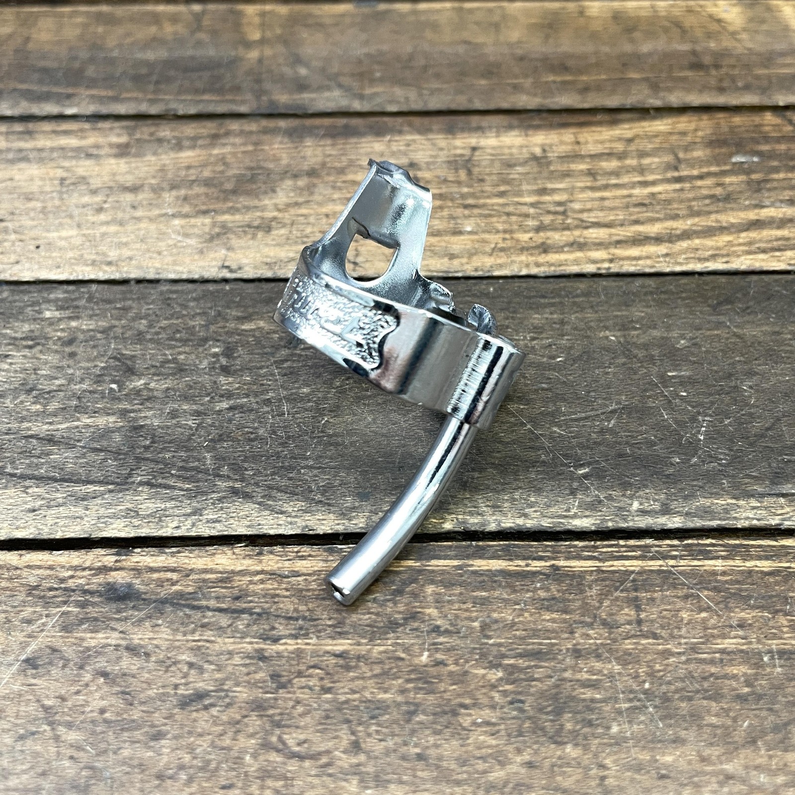 Vintage Huret Shift Cable Guide Silver Steel 1in France Bicycle Bike
