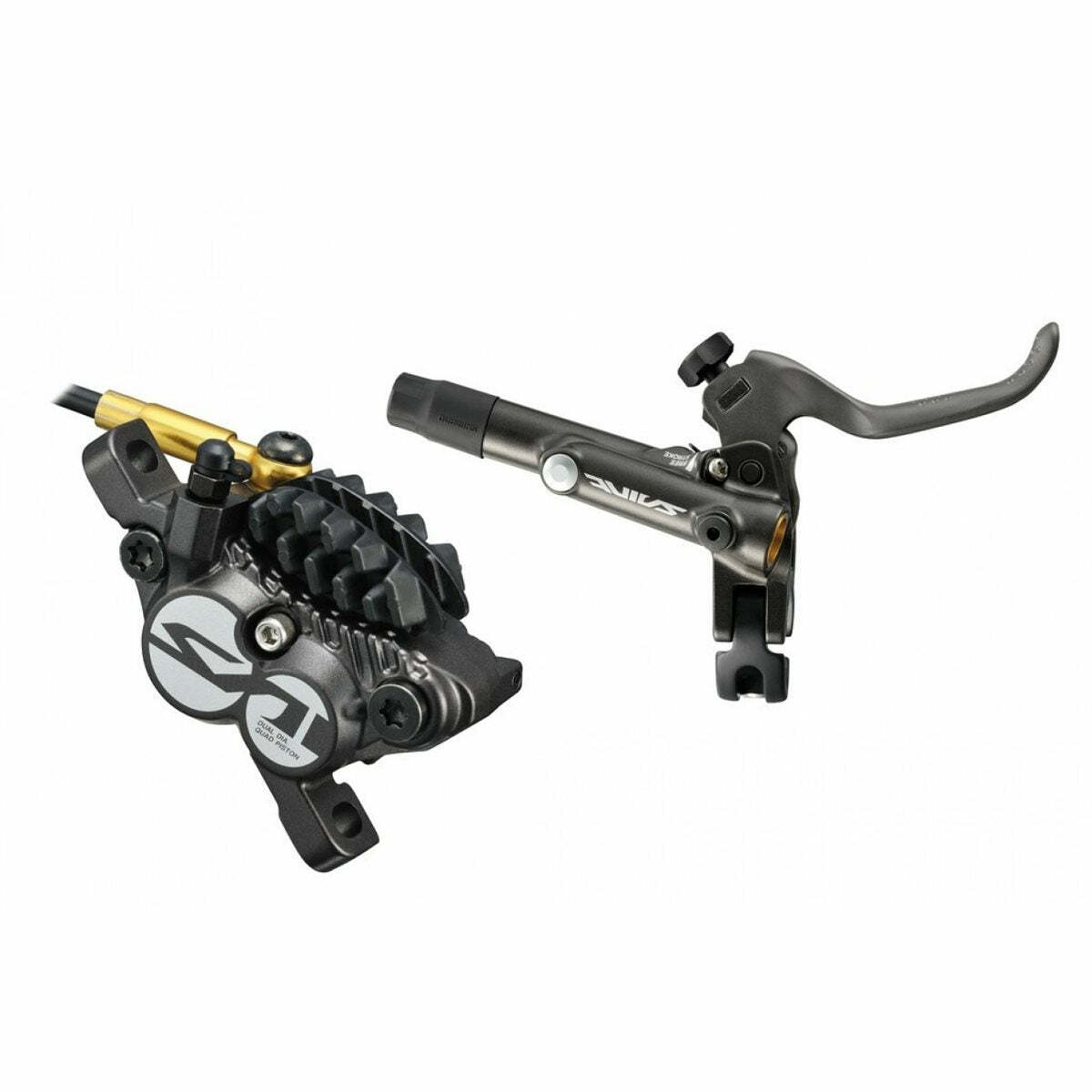 SHIMANO SAINT M820-B DISC BRAKE ASSEMBLED w METAL PAD NEW