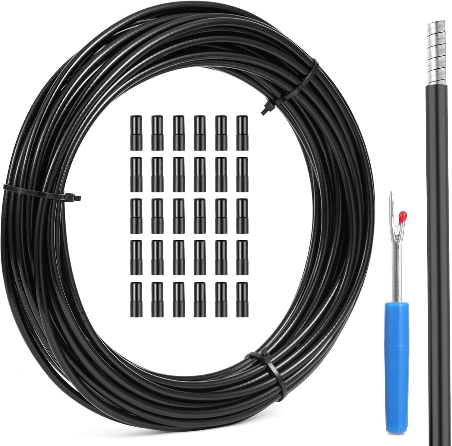 Brake Cable Housing, 5mm x 50ft Bicycle/Bike Lined Brake Cable Housing,Bicycle B