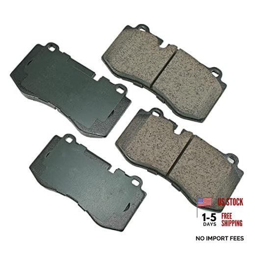 Akebono EUR1223 Front Brake Pad, GREY