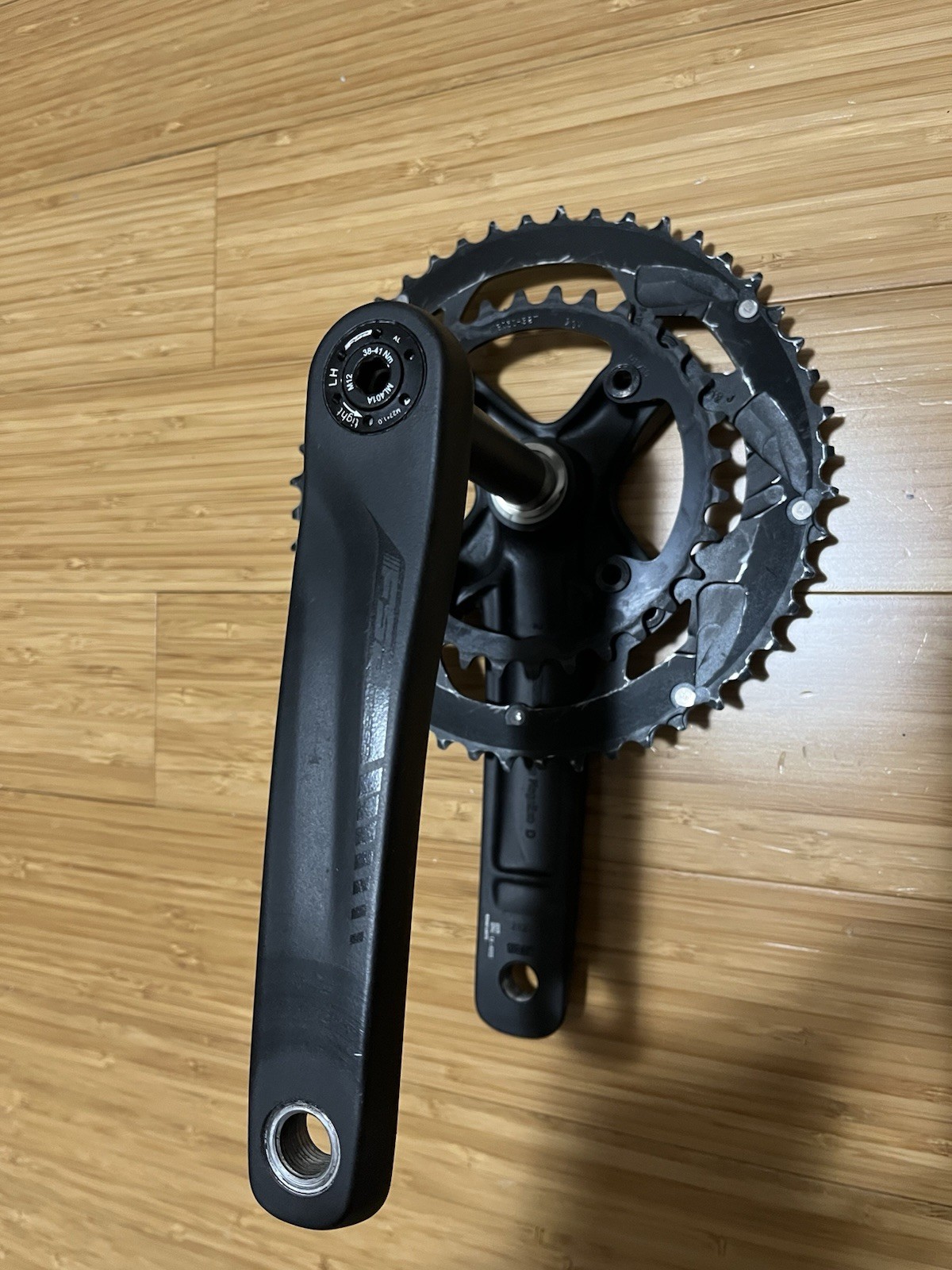 FSA Omega Crankset 172.5 48/32 MegaExo 10/11-Speed 120/90BCD Black