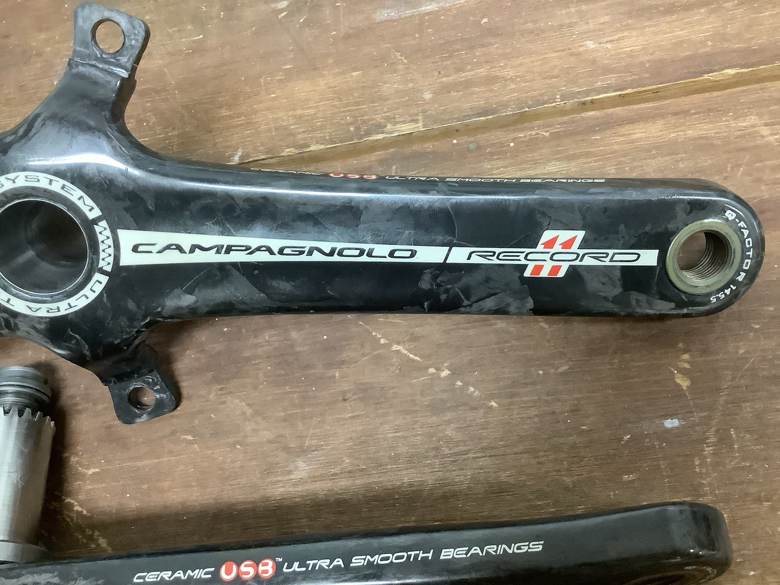 Campagnolo Record 11 Ultra Torque Crank Arms 172.5 mm
