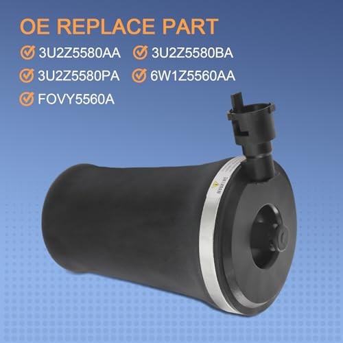 Rear Air Spring Suspension Kit Compatible with 1992-2011 Mercury Grand