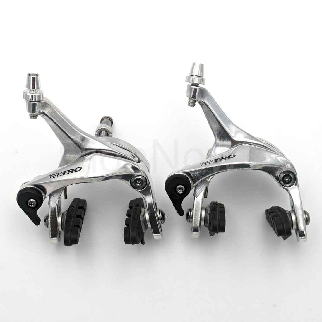 TEKTRO R313 Dual Pivot Caliper Brake Set 39-52mm Designed for 28C tire , Silver