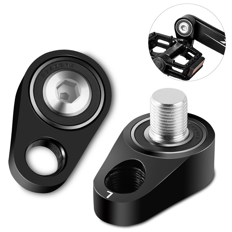 WEST BIKING Labour Saving Bike Pedal Adapters Bearing Conversion Magic Steppers