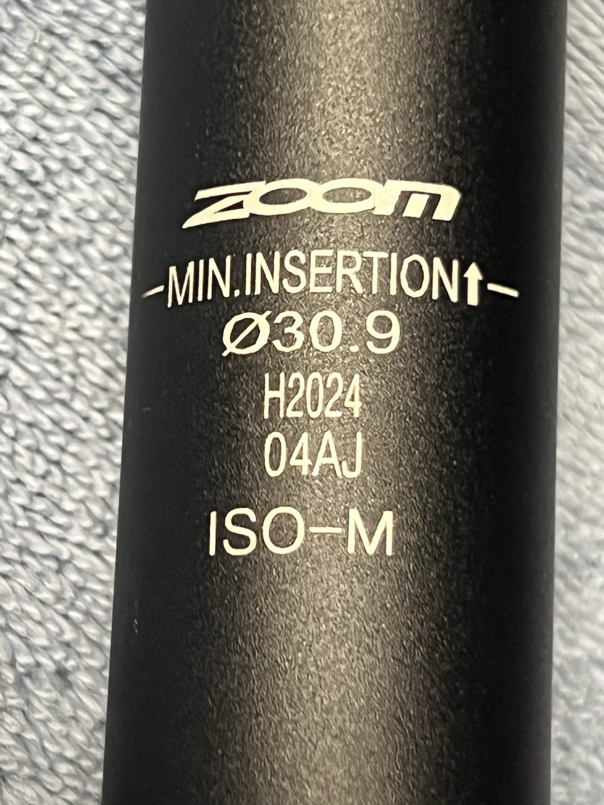 Zoom MTN Bike Seat Post 30.9 H2021 12AJ ISO-M
