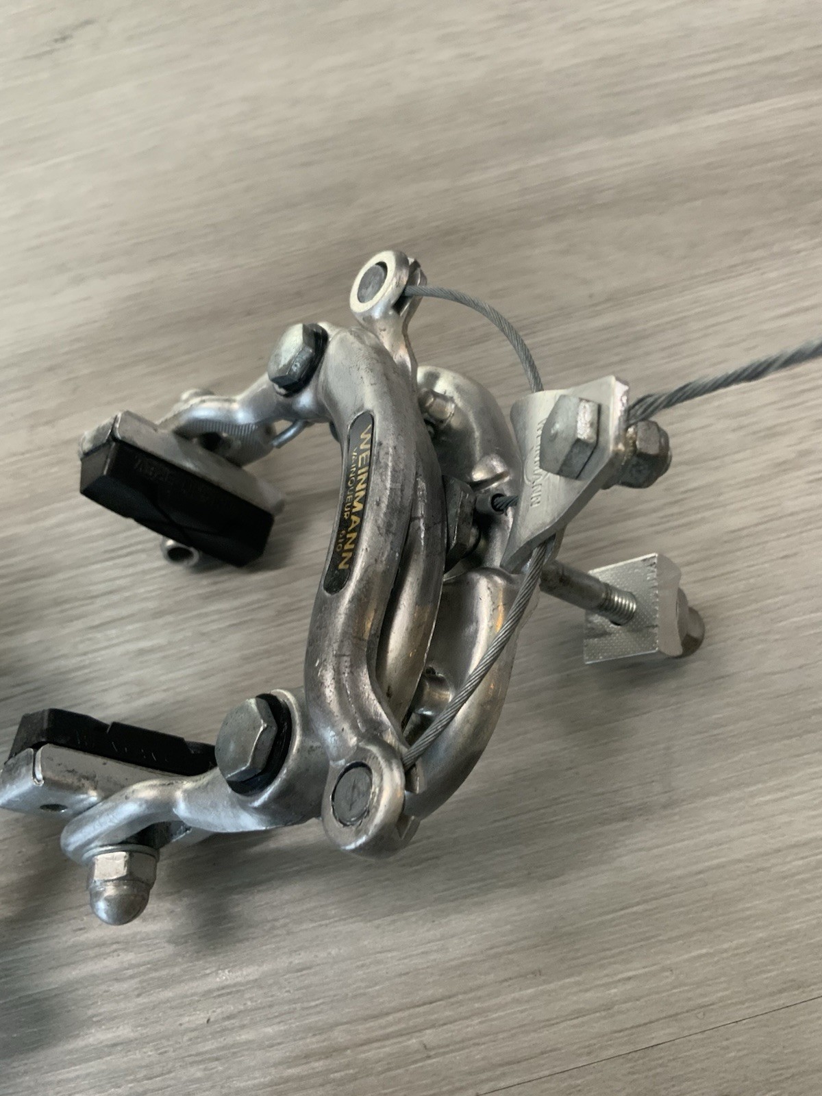 WEINMANN 610 BRAKE CALIPERS CENTER-PULL 55-65 MM REACH STRADDLES FRONT GUIDE