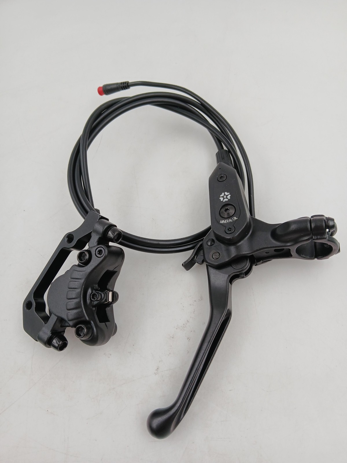 E-Bike Ebike Hydraulic Disc Brake Lever Caliper Motor Cutoff 2-Pin Mineral Oil