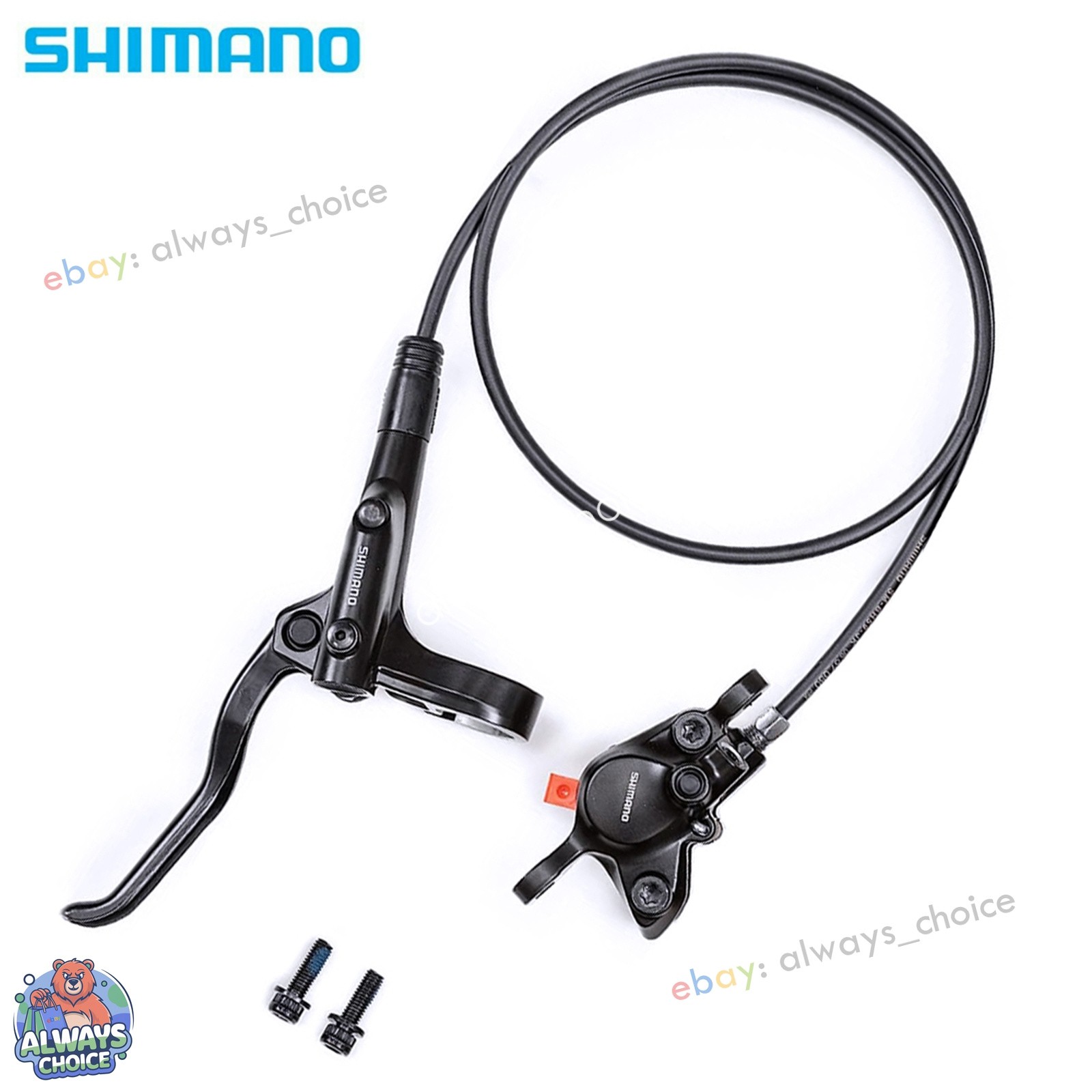 Shimano BR-MT200 Hydraulic 800/1550mm Front Rear Disc Brake Set