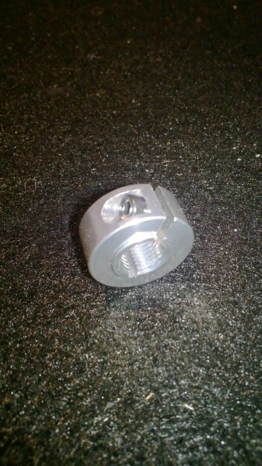 NEW – Aluminum Universal Hub Axle Bearing Lock Collar – 3/8″x24tpi BMX
