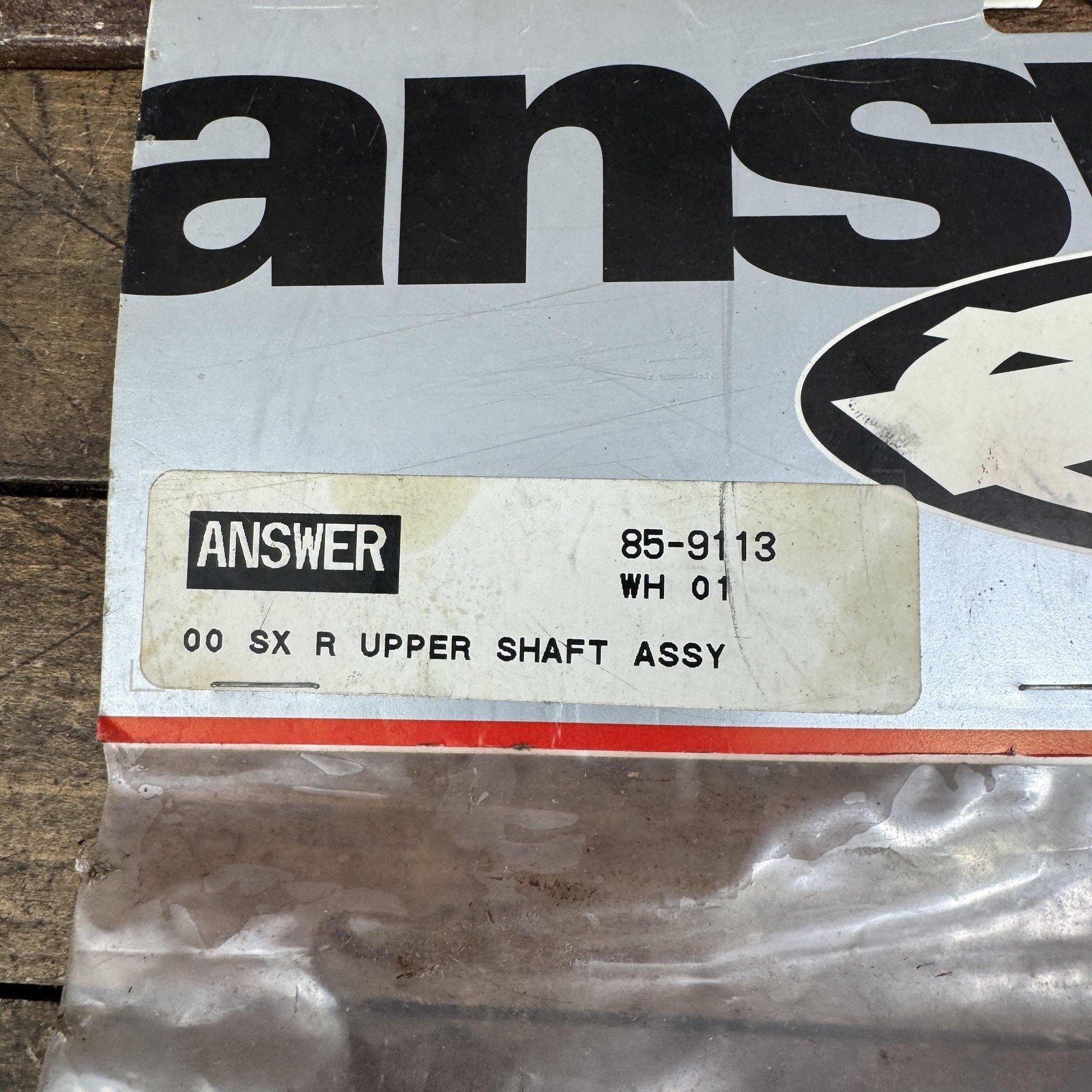 Vintage Answer Manitou SX R 00 Upper Shaft Assembly Suspension Fork 85-9113
