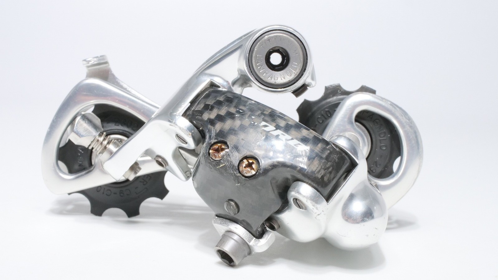 Campagnolo Record 10 Speed Rear Derailleur Medium Cage Carbon Titanium