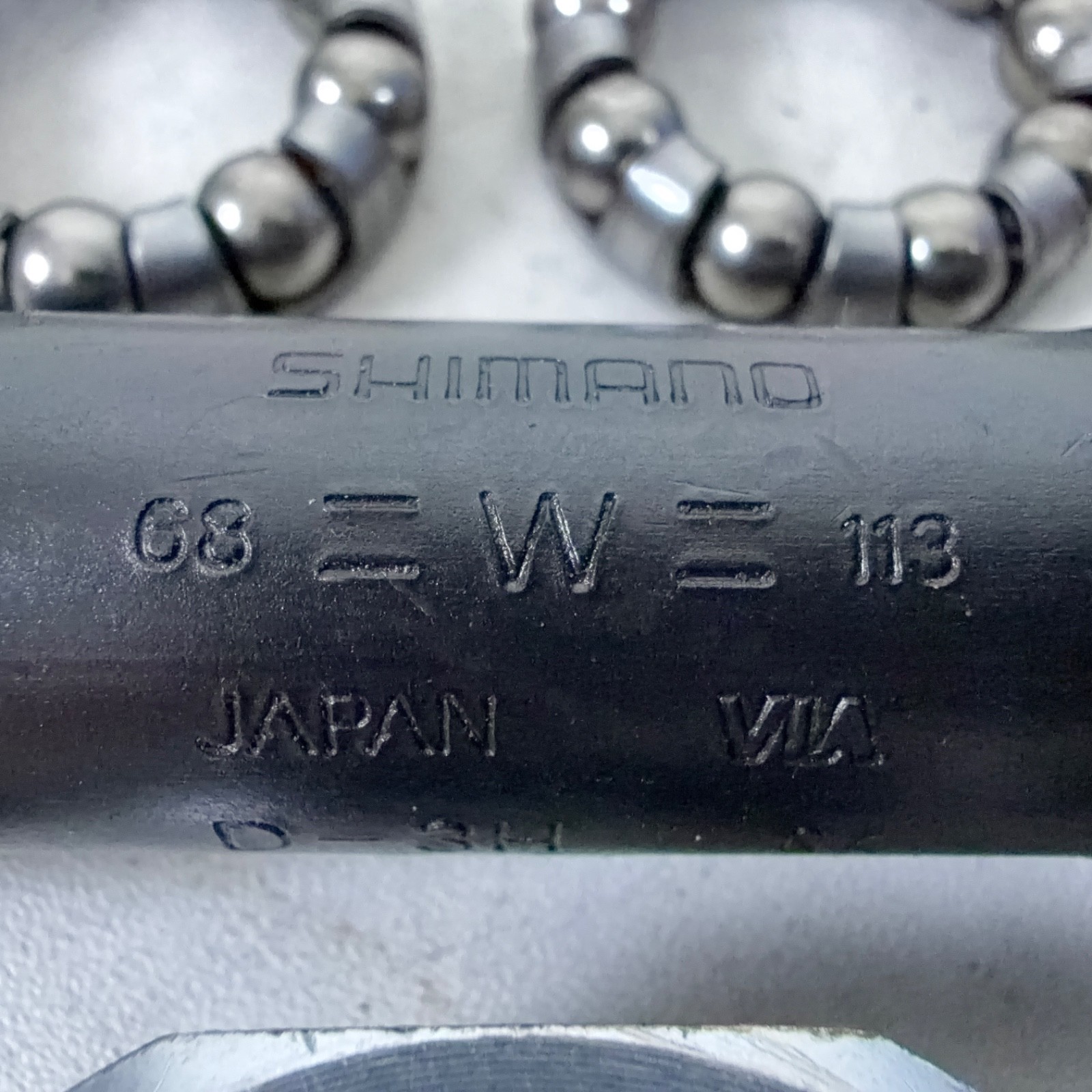 Shimano Vintage Square Taper Bottom Bracket 68-113mm English Threaded CR-MO