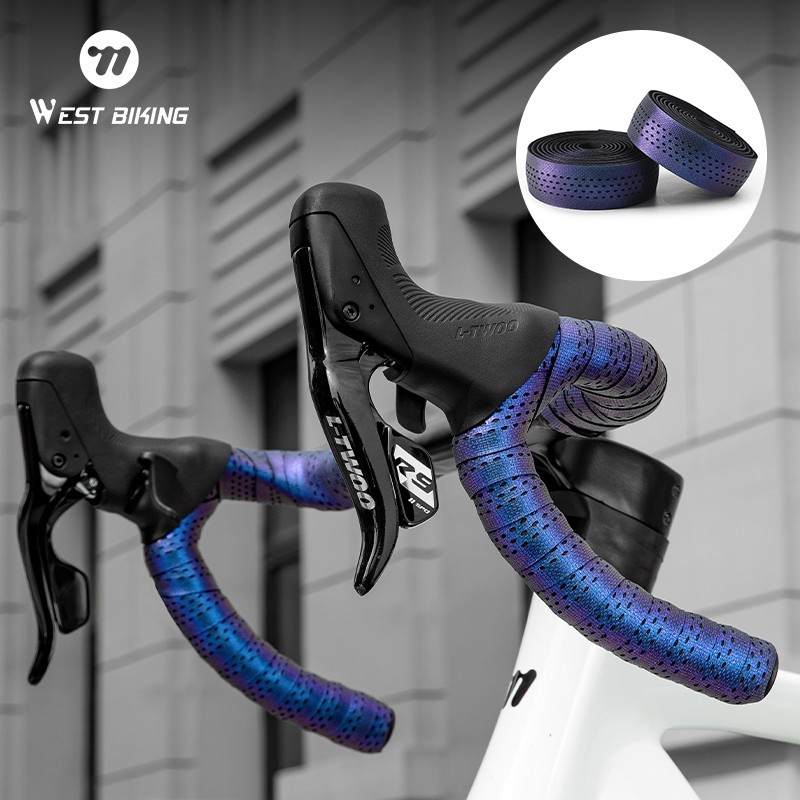 West Biking Road Bike Bicycle Handlebar Tapes Cycling Handlebar Tape One Pair