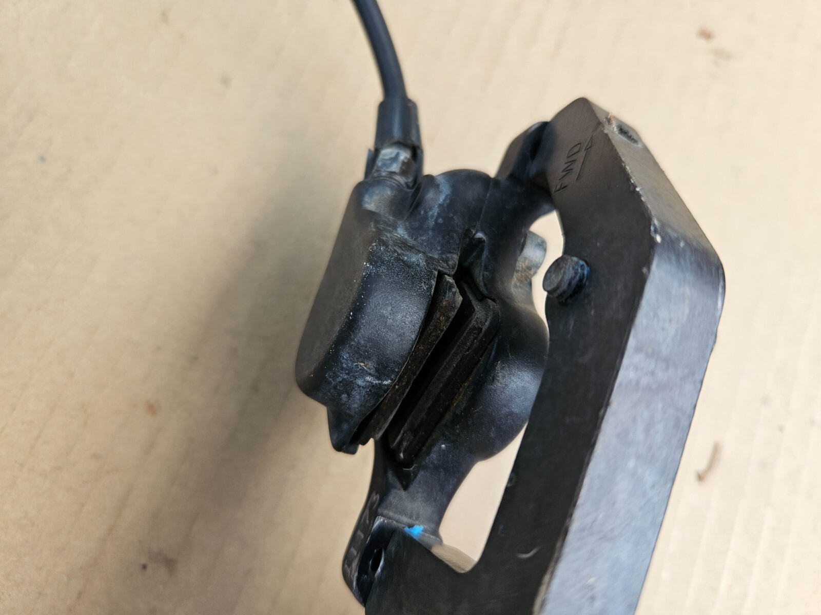 Tektro Auriga Rear Hydraulic Brake Lever + Caliper (needs work)