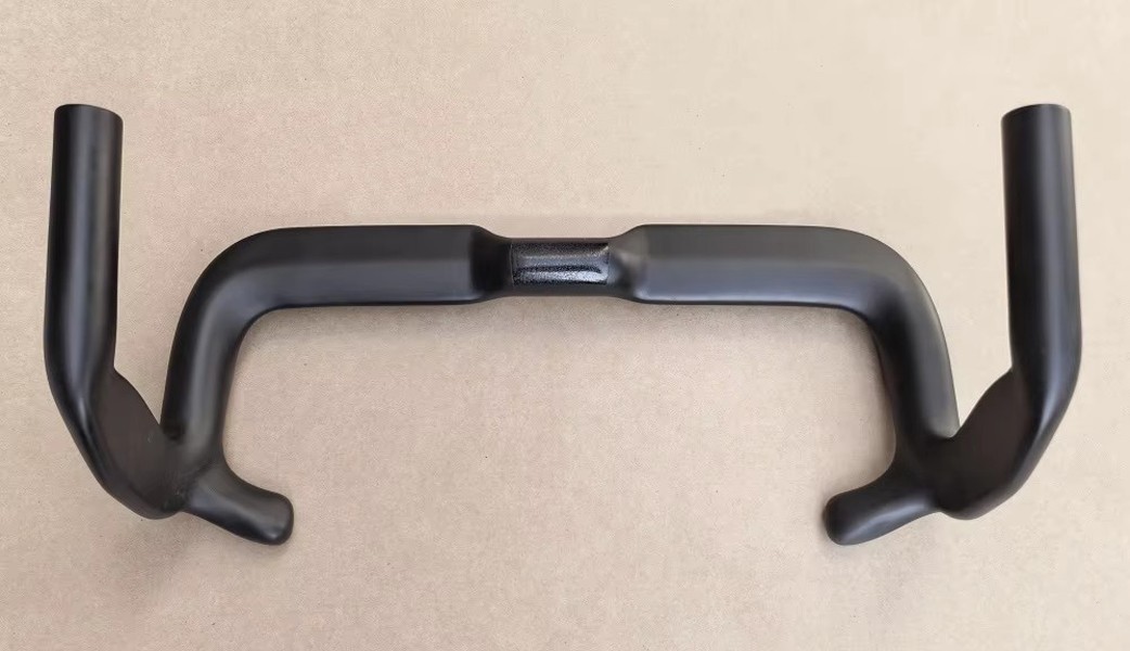 Track Handlebar Cycling Sprint Match Bent Handle Bar Carbon Fixed Handlebar