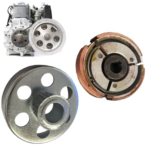 Bike Engine Clutch Plate 5/8in 15.875mm shaft 100cc 4 Stroke Engine Belt Drive