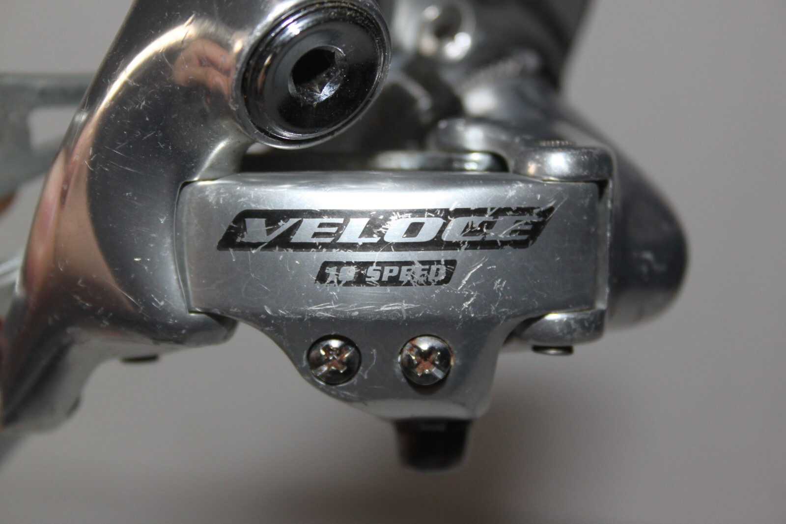 Campagnolo Veloce 10 Speed Road Bike Rear Derailleur Silver