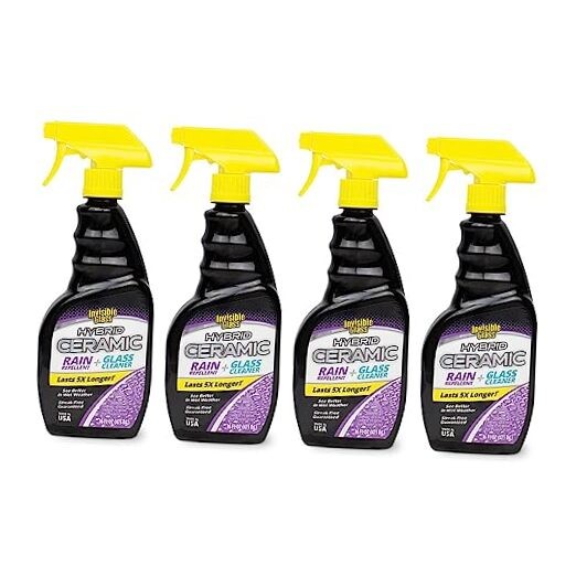 92183-4PK Hybrid Ceramic Rain Repellent and Glass Cleaner 16 Fl Oz (Pack of 4)