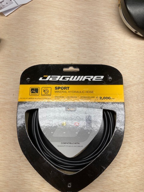 Jagwire HBKB301 Sport Mineral Oil Hydraulic Hose Kit Shimano XTR XT SLX, New!