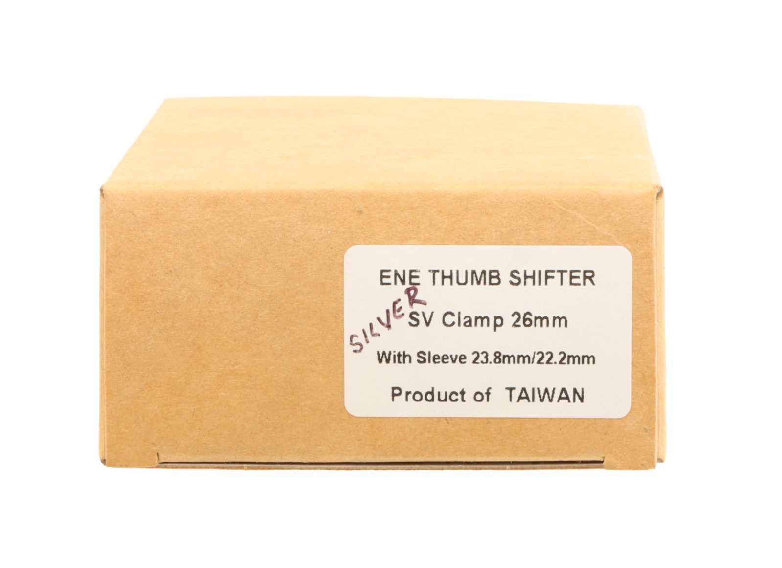 Dia-Compe ENE Thumb Shifters PAIR 2-3S Left x 8-9-10S Right Silver NEW NOS NIB