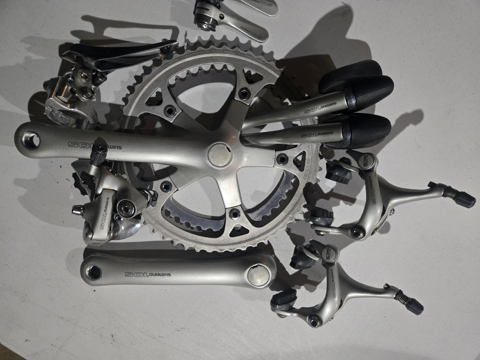 Vintage Shimano 105 Groupset Used Nice Oldskool