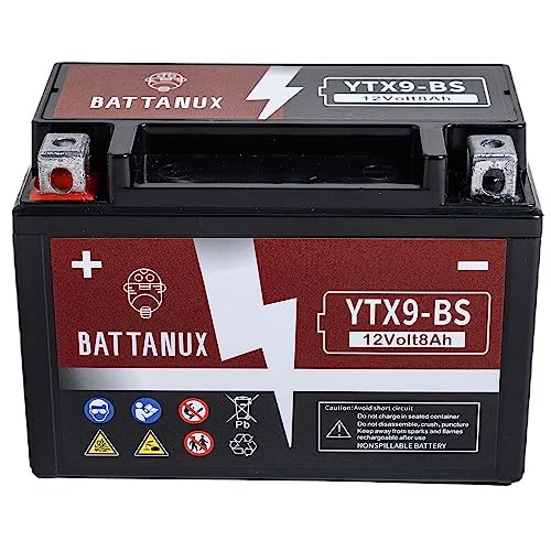 12V8Ah Motorcycle Battery – Sealed SLA/AGM 12V8Ah YTX9-BS