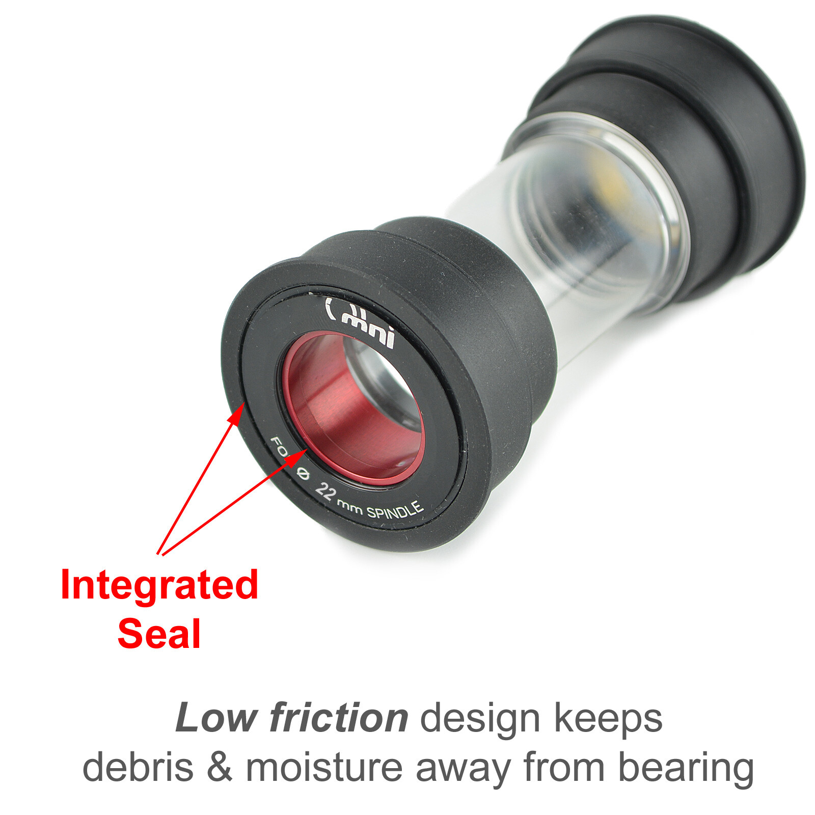 OMNI Racer WORLDS LIGHTEST Ti CERAMIC Bottom Bracket BB86 BB92 For SRAM GXP