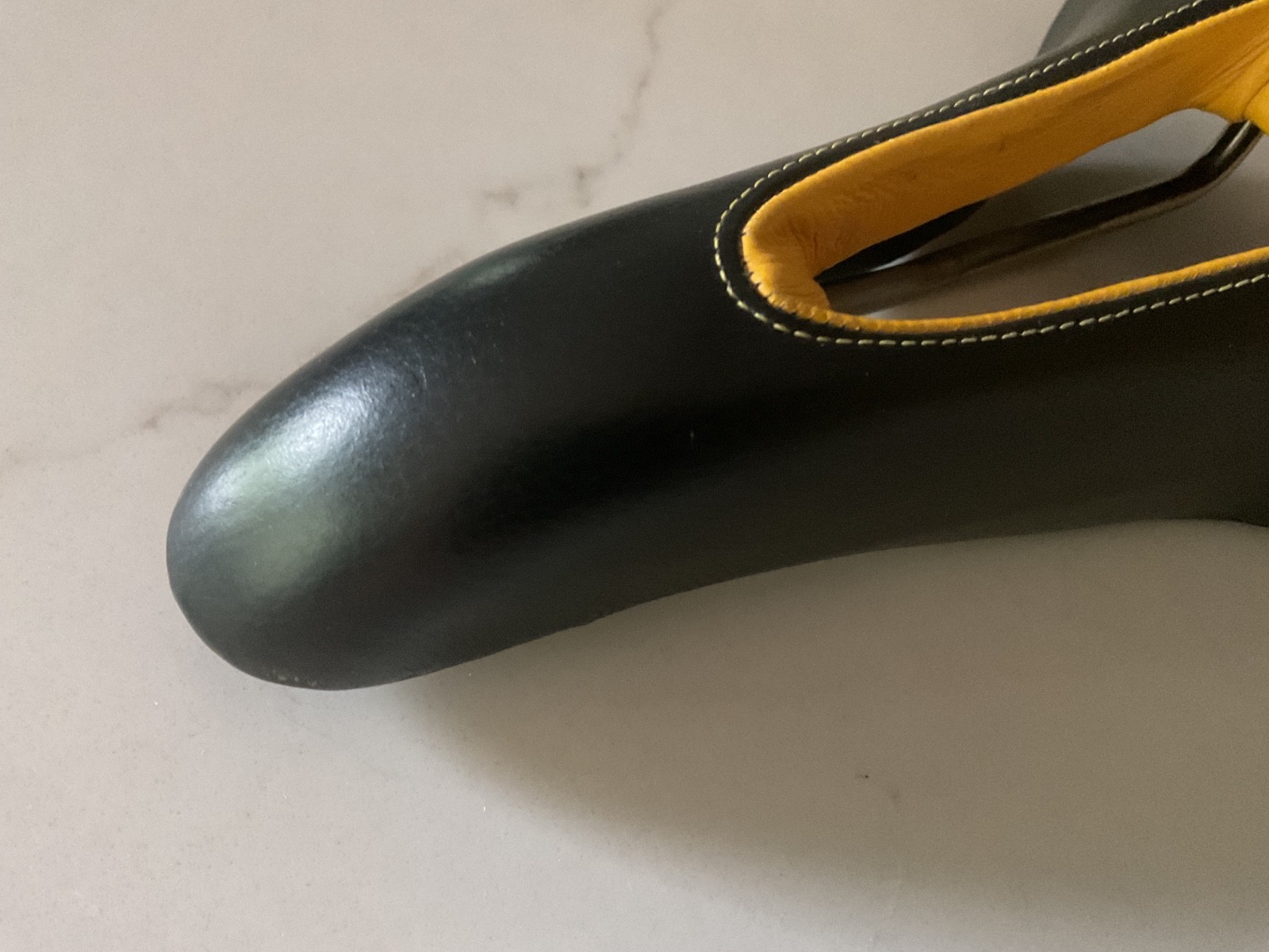 Selle Italia TFI Liberator TI-Race Saddle 270 X 155 Padded Leather