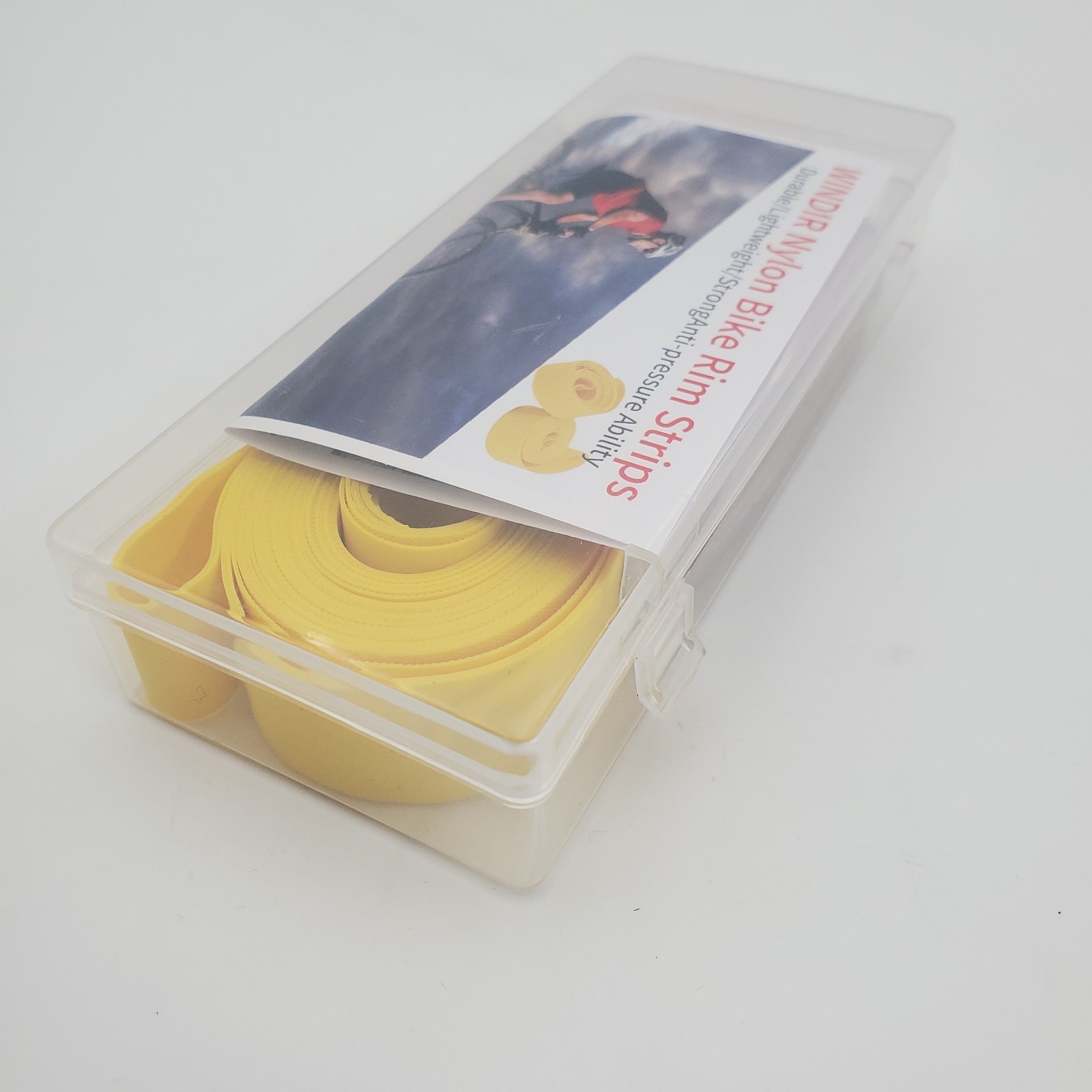 WINDIR 2 Pack Bicycle Rim Liner Strips Nylon 20» Bike Tire Liner Tape