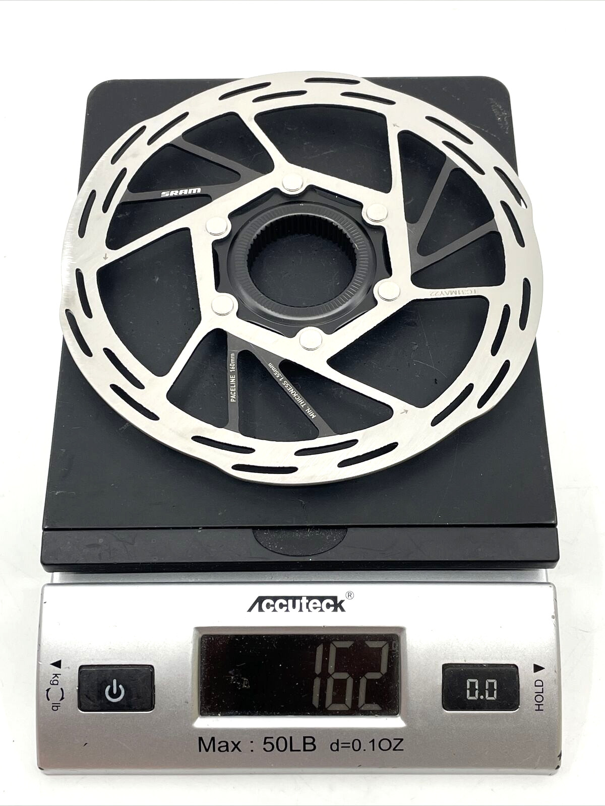 NEW PAIR of 160mm SRAM Paceline Center Lock Disc Brake Rotors NO LOCK RINGS!