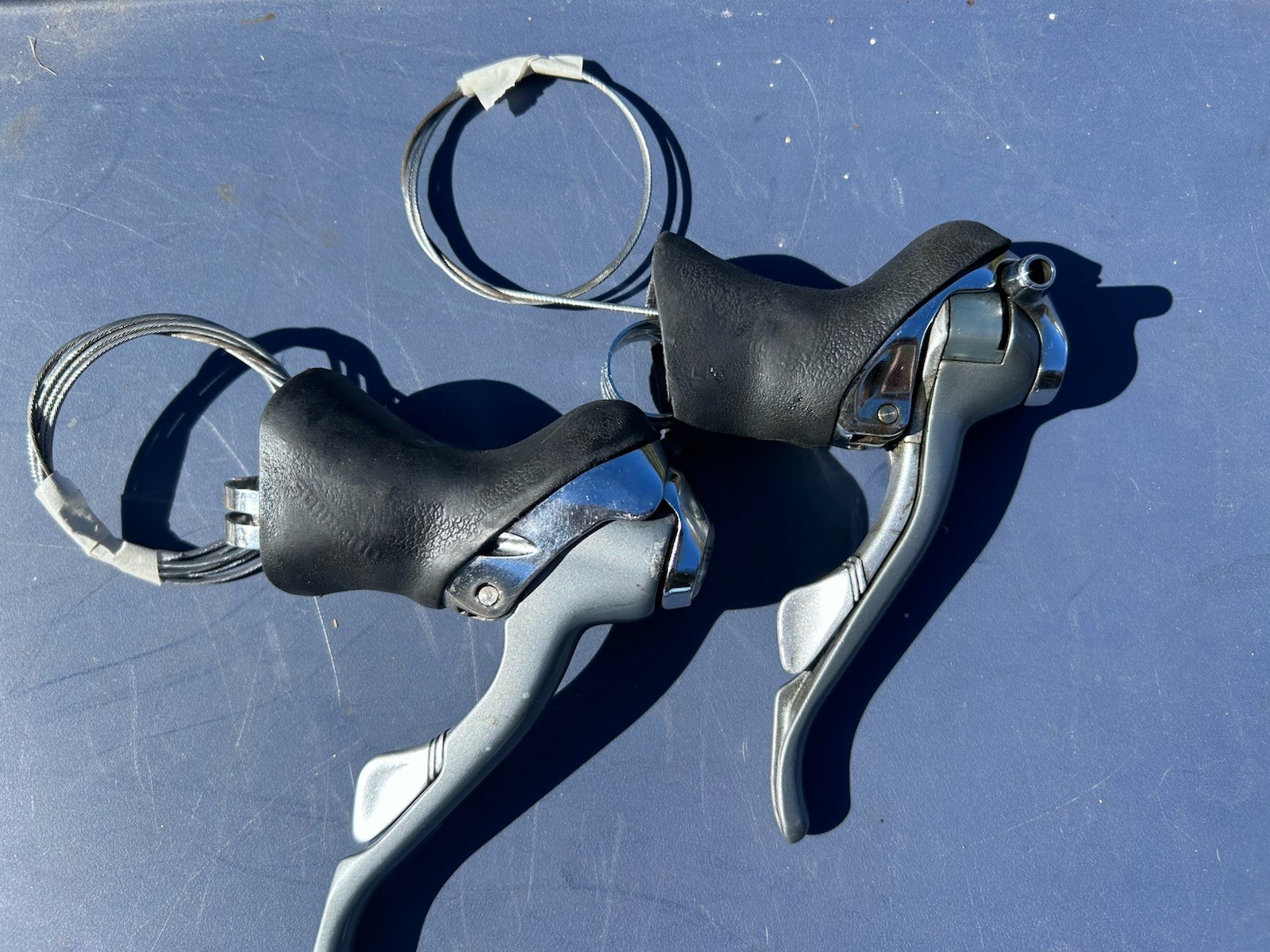 Vintage Shimano 600 Ultegra ST-6400 Shifters Brifters Pair