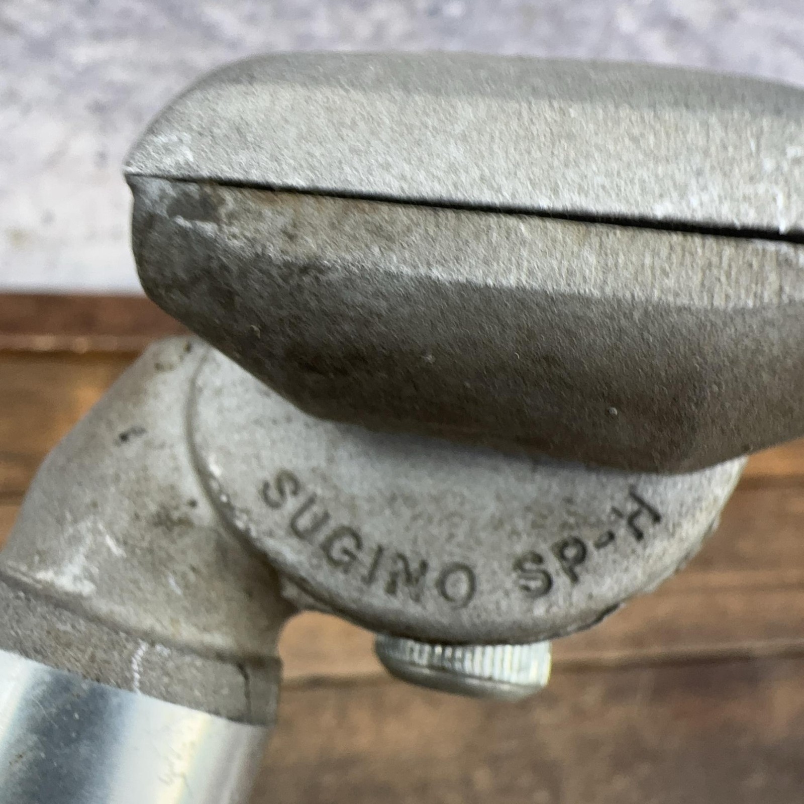 Vintage Sugino SP-H Seatpost 26.8mm Silver Alloy Japan 26.8 290g Road MTB Bike