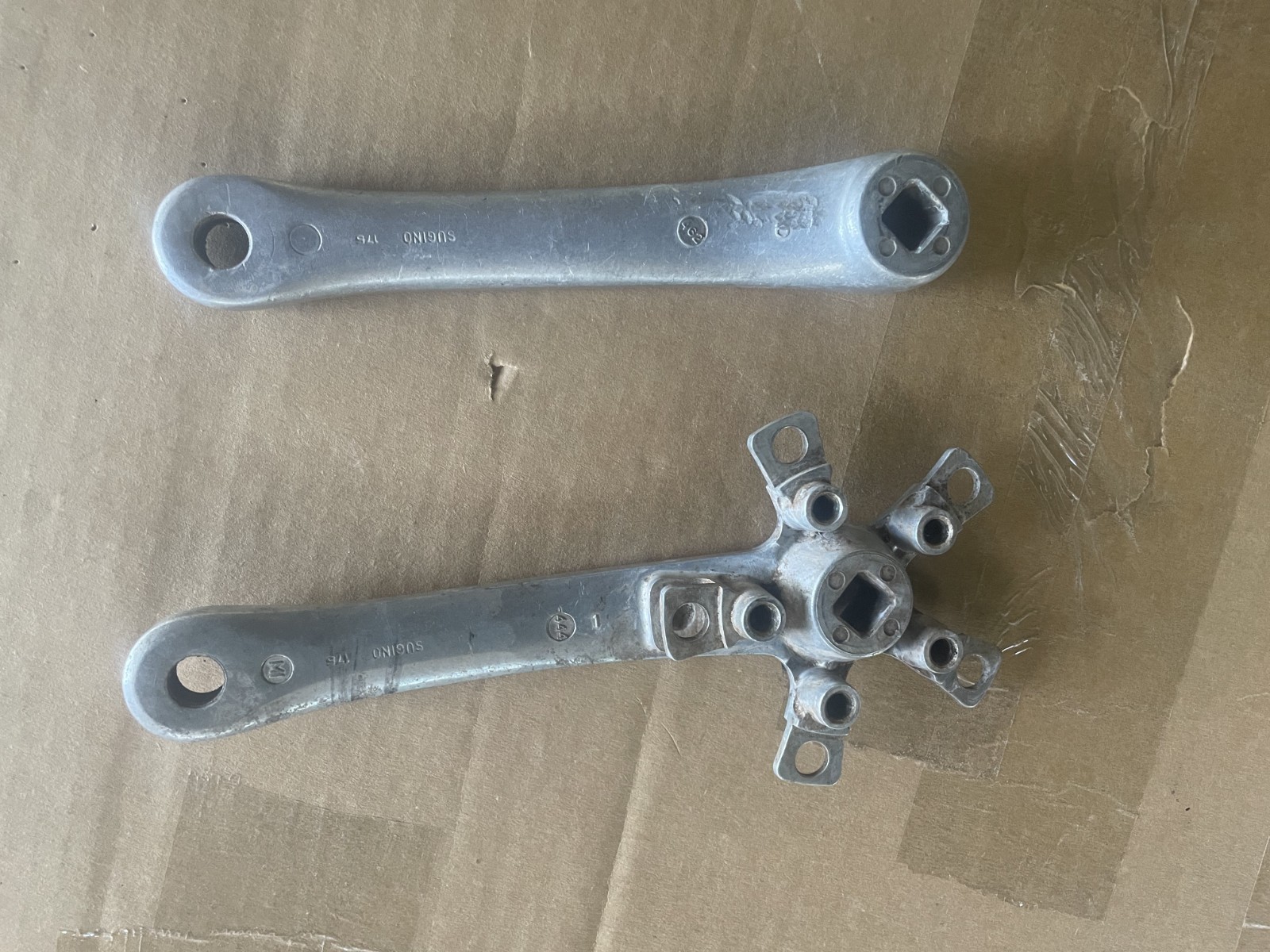 Sugino Impel Crankset – 175mm – 94/58 BCD – Square Taper – Double/Triple
