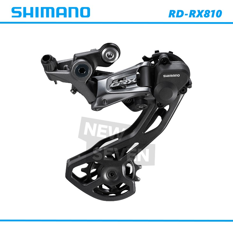 SHIMANO GRX RD-RX810 2×11 Speed Shadow RD+ Rear Derailleur for Gravel Bike-OE