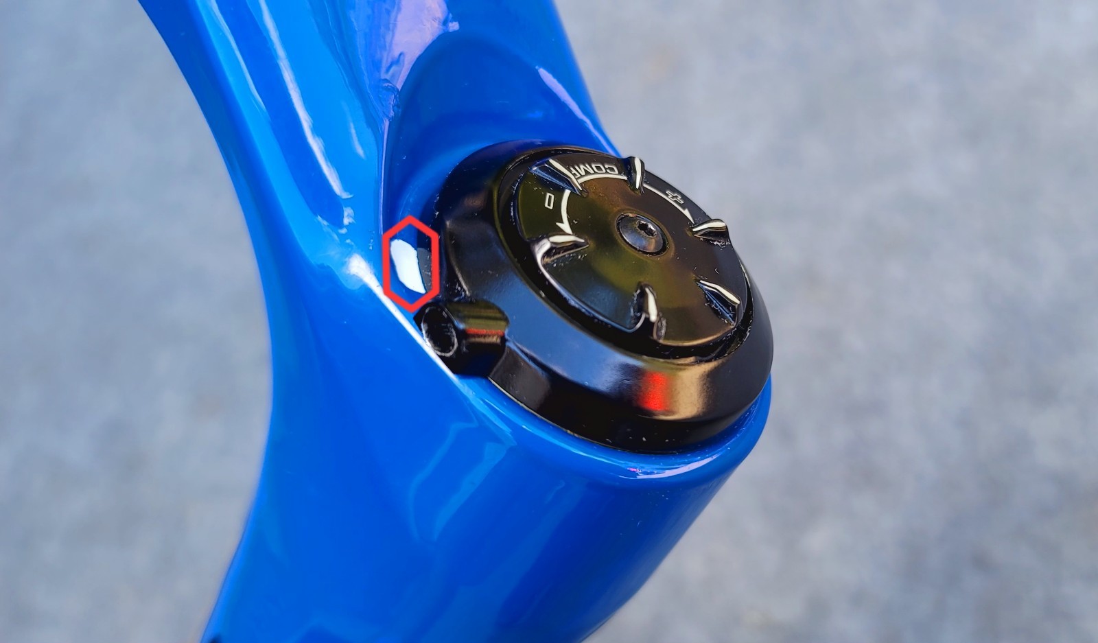 Cannondale Lefty ocho carbon 29- 100mm BLUE