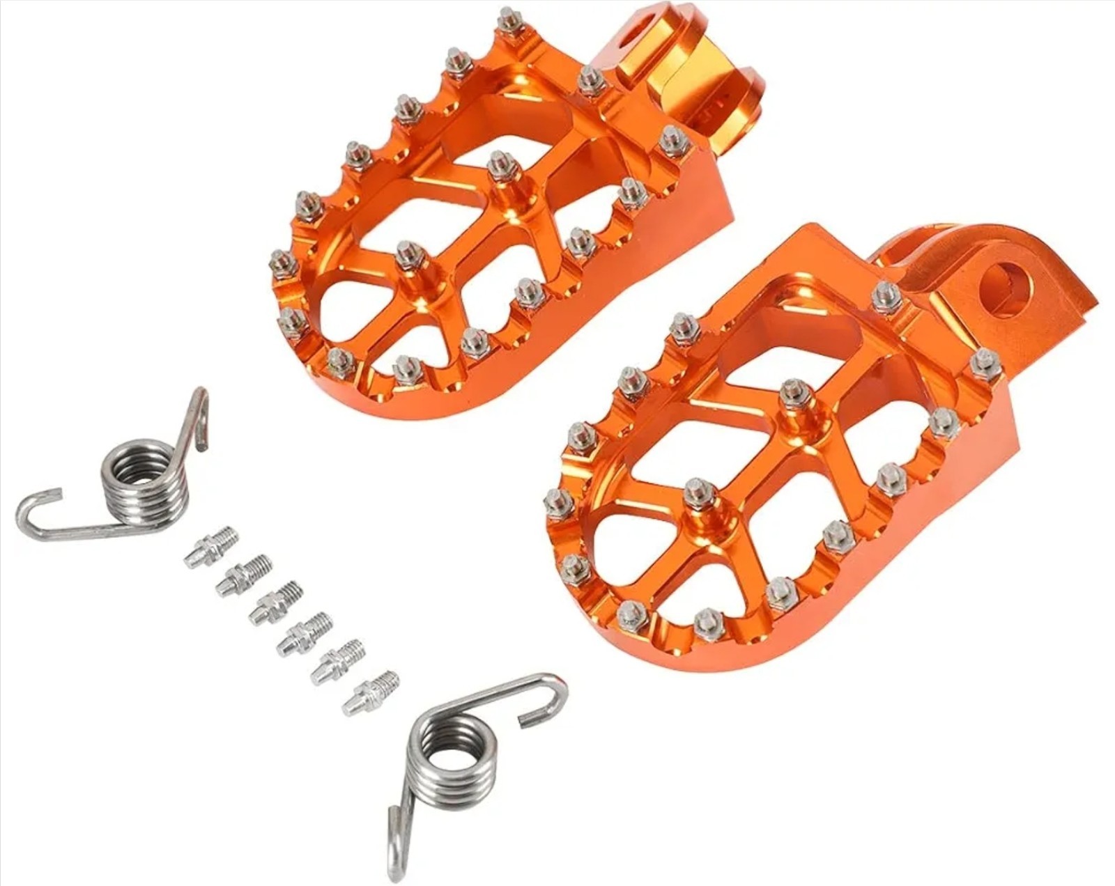 Motorcycle Foot Pegs Footpegs Footrests Foot Pedals Rests CNC for SX XC EXC
