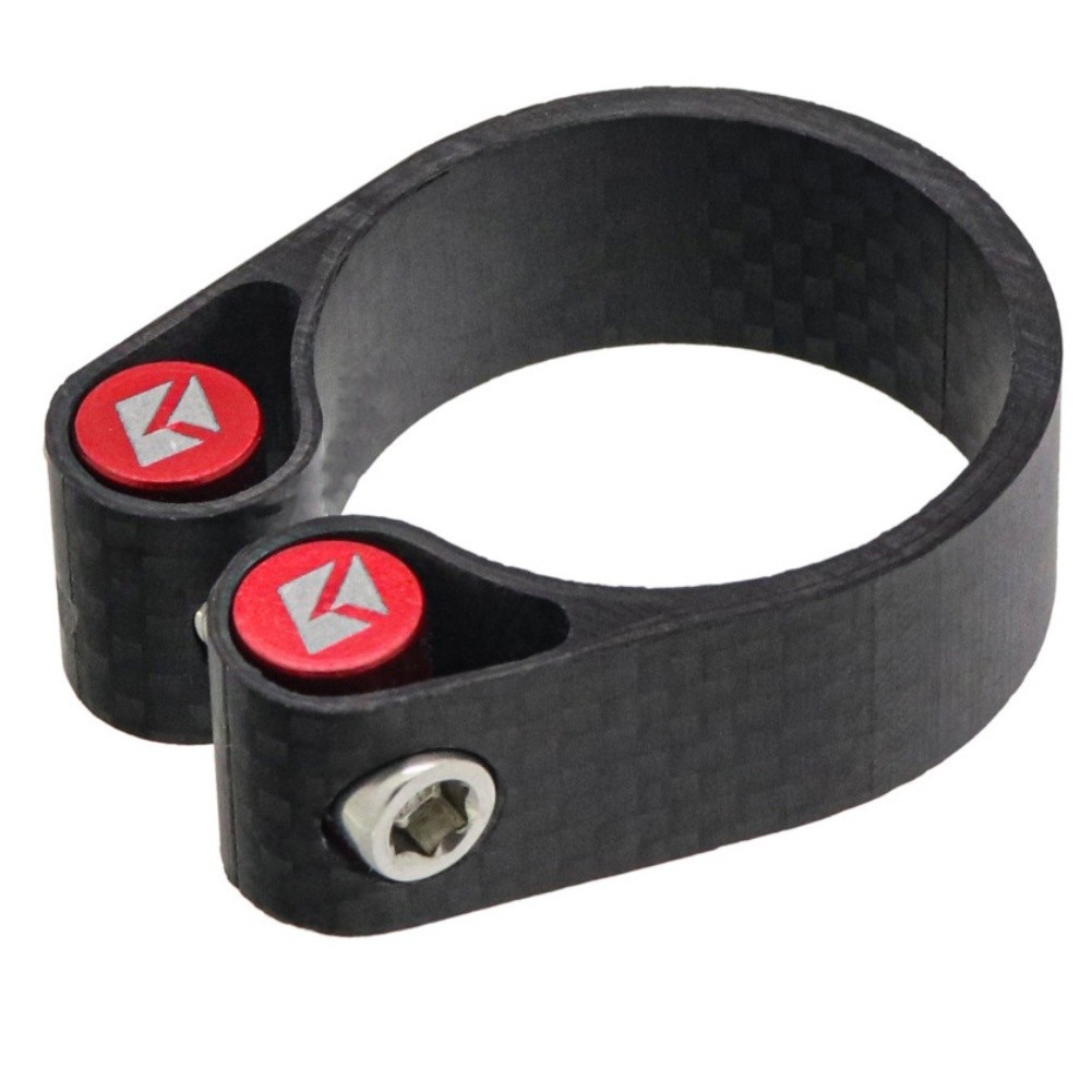 Carbon Fiber Seatpost Clamp Lock Buckle for Road and Mountain Bike Seat Tubes