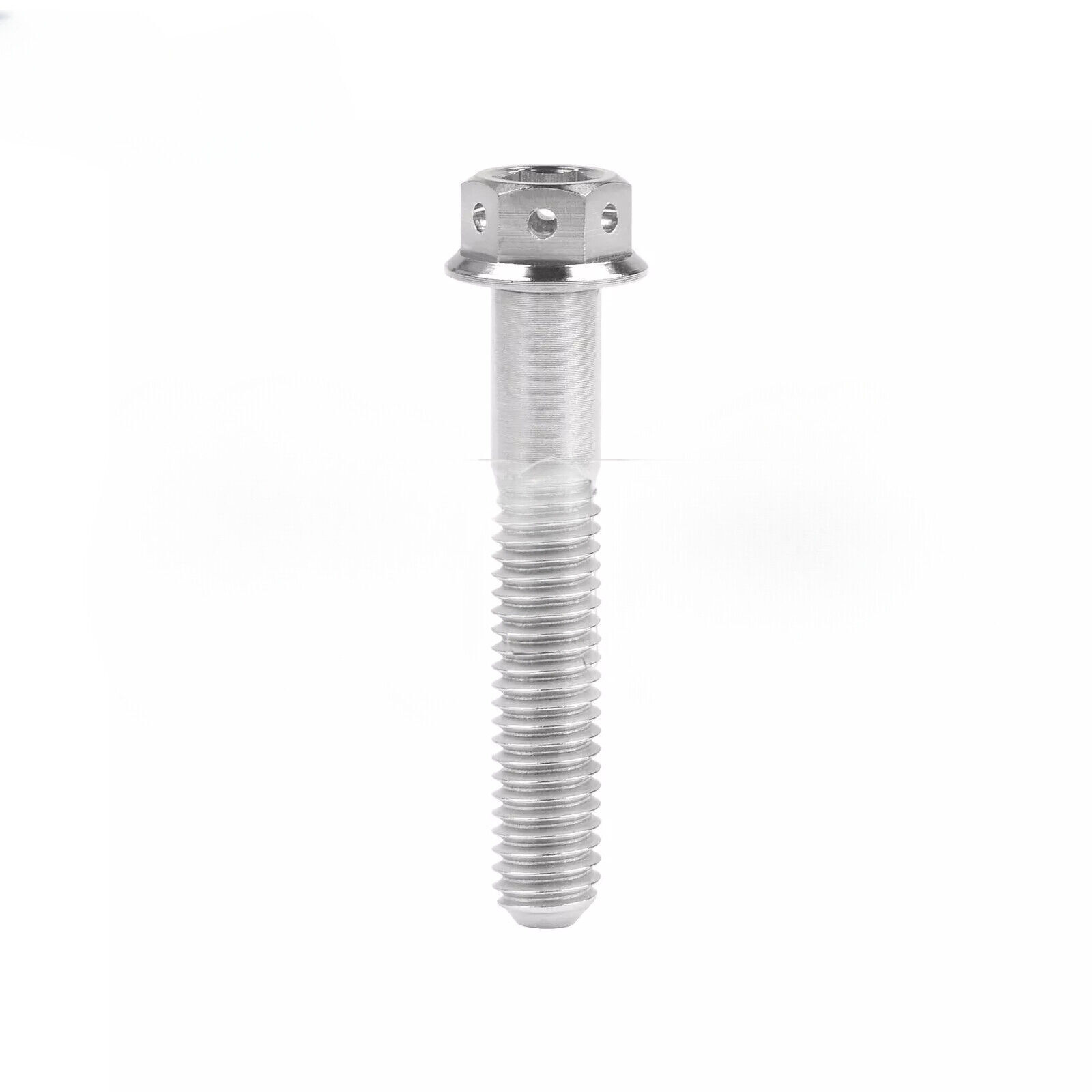 Titanium Bolt M10 Flange Head Hex Screw 20/25/30/35/40/45/50/55/65/70/75/80/90mm
