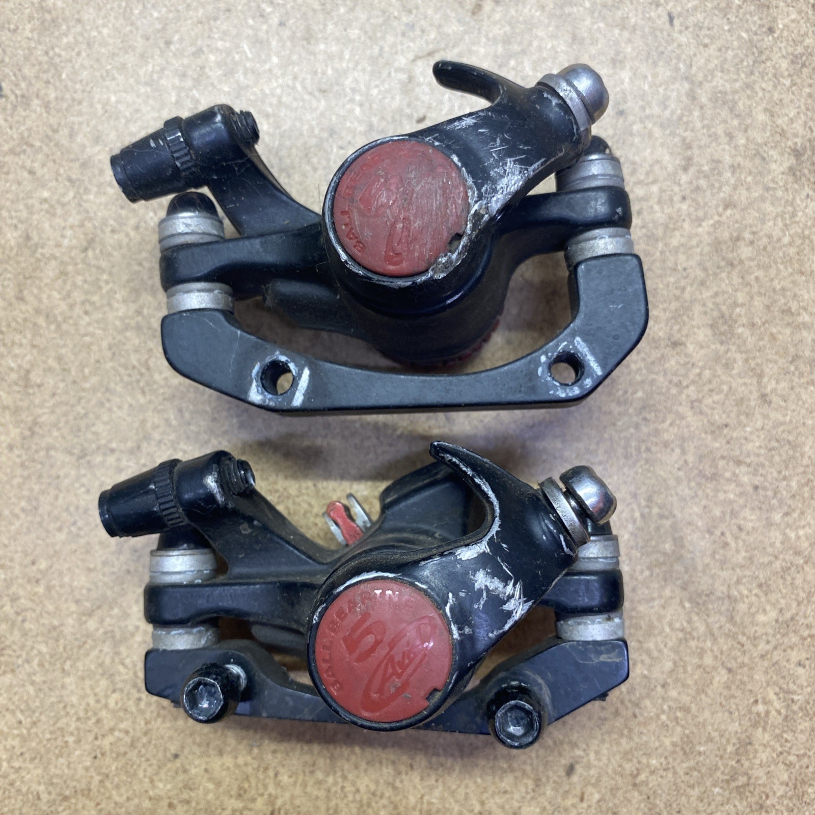 Avid Mechanical Disc Brake BB5 Calipers W/ Mounts Black MTB Front Rear Mtn
