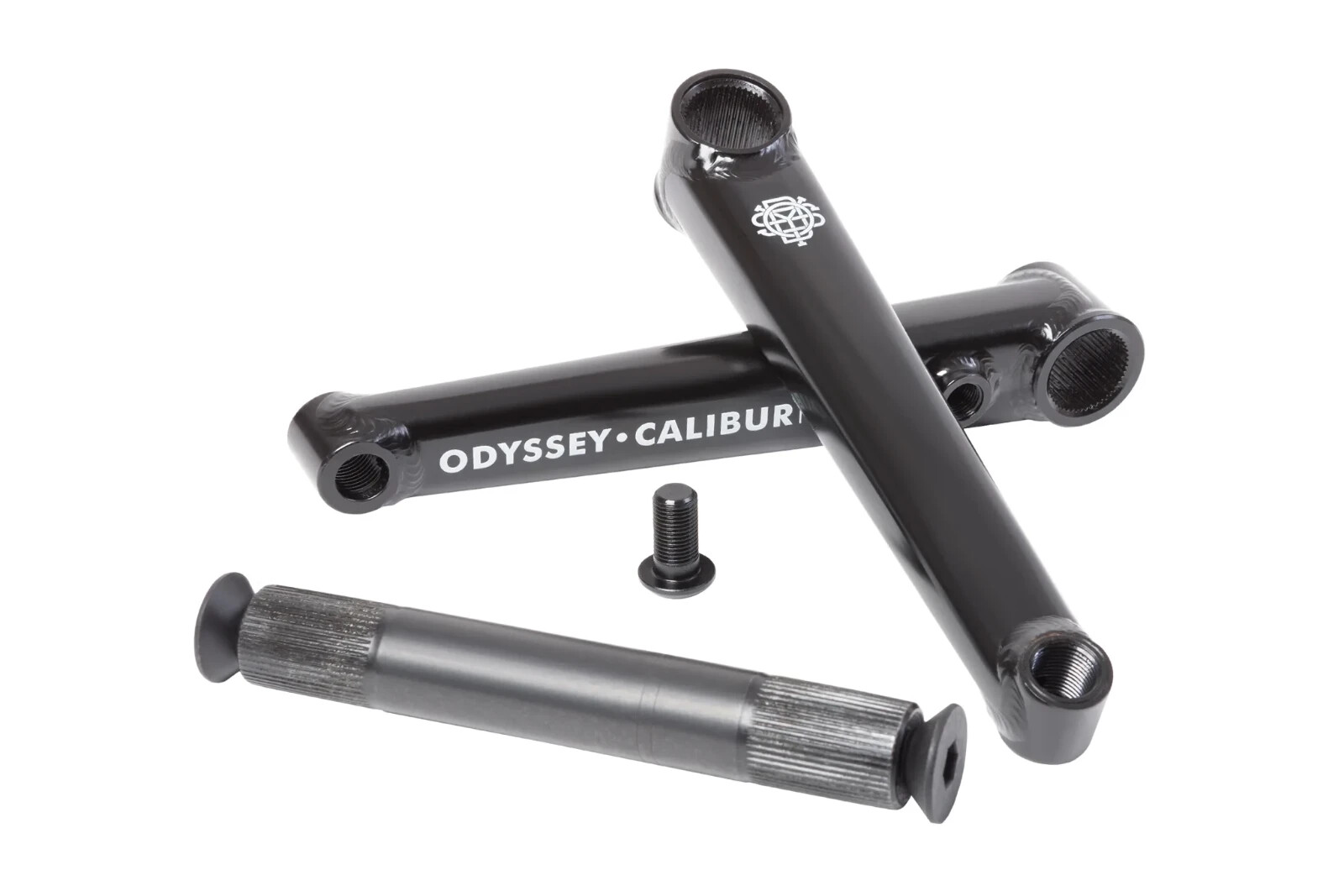 Odyssey BMX Calibur V2 Cranks 165mm – Rust Proof Black