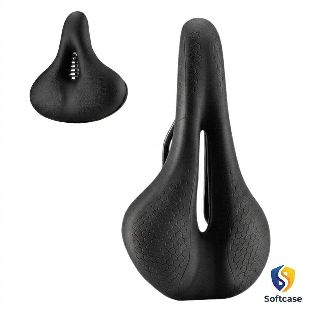 Saddle 2.0 – Ascent Bike Saddle for Hip Comfort, Shock-Absorbing Design