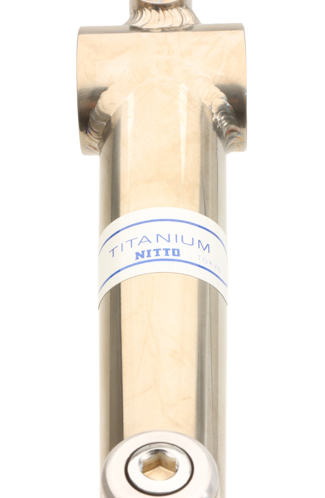 Nitto MT-100 1″ Titanium Quill Stem 120mm 25.4mm Clamp Silver 110° Rare NEW NOS