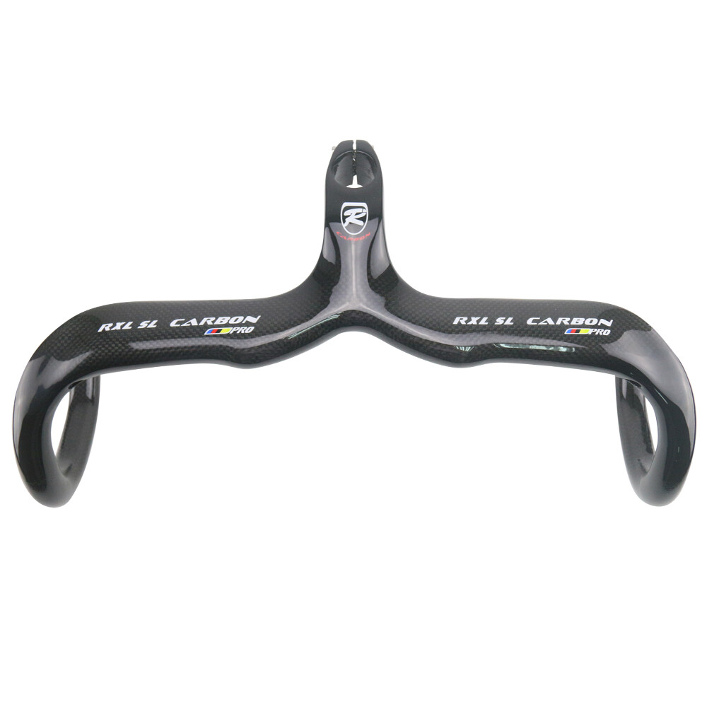 1-1/8″ Carbon Bicycle Integrated Handlebar Racing Drop Handle Bars 400/420/440mm