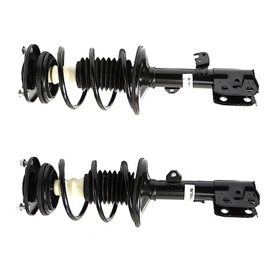 Front Pair Complete Struts Coil Spring Assembly Shock 2*Front Complete Strut